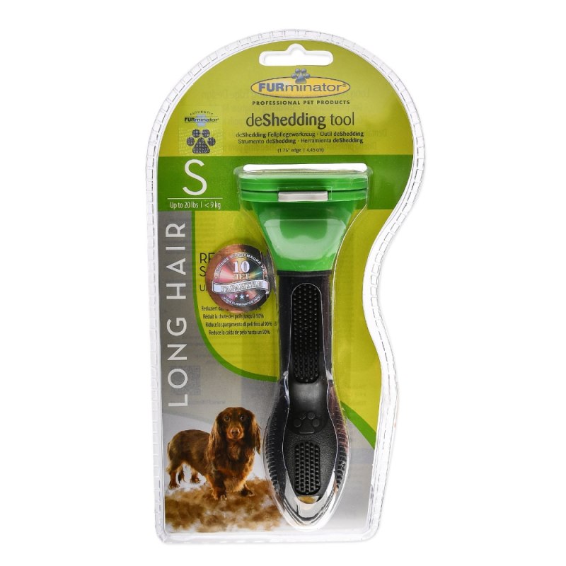 FURMINATOR для собак мелких длинношерстных пород long hair small Dog 4 см