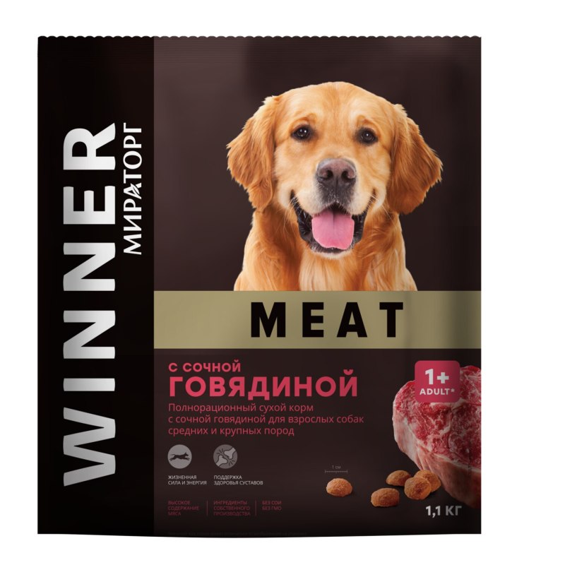 Winner корм для собак Мираторг