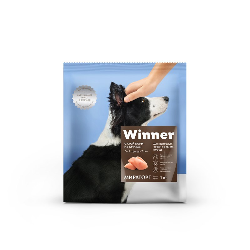 Winner корм для собак Мираторг