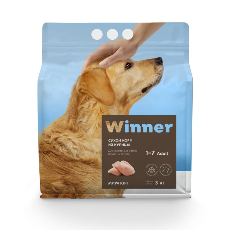 Winner корм для собак Мираторг