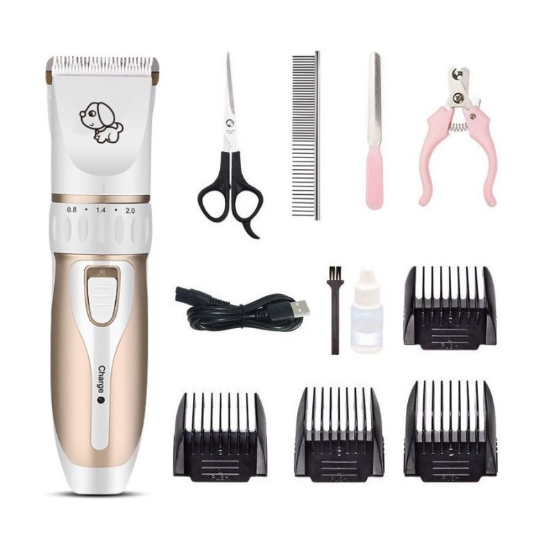 Беспроводная машинка для стрижки животных Pet Grooming hair Clipper