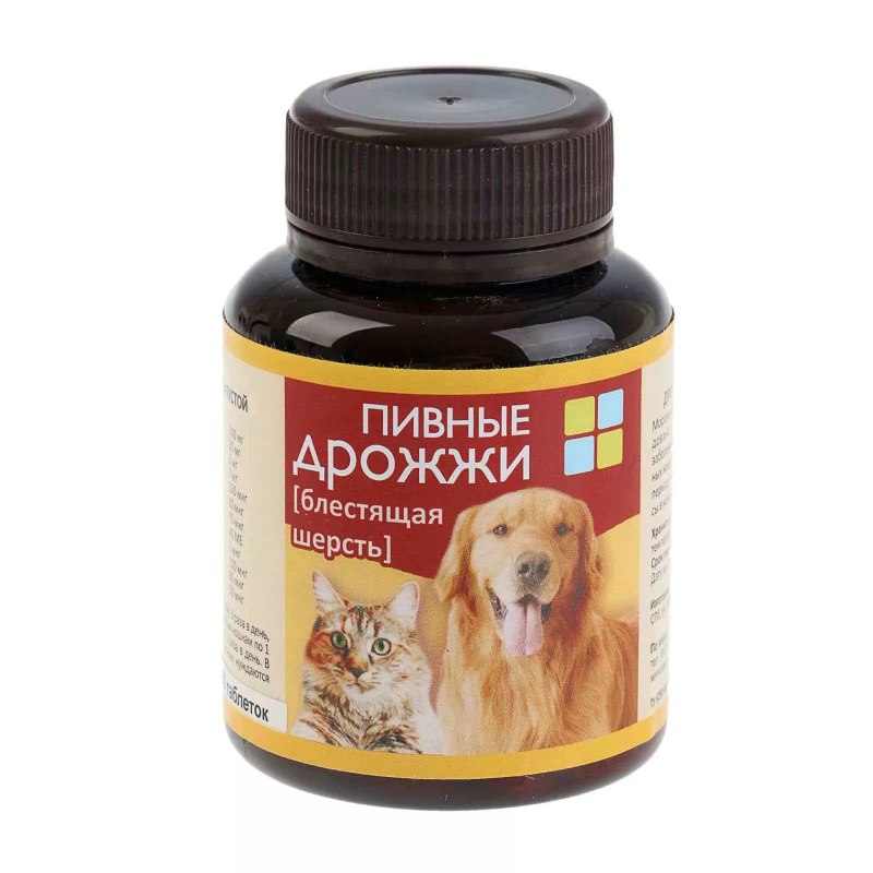 Пивные дрожжи Вака для собак