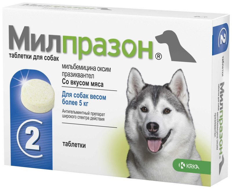 Розовые таблетки для собак