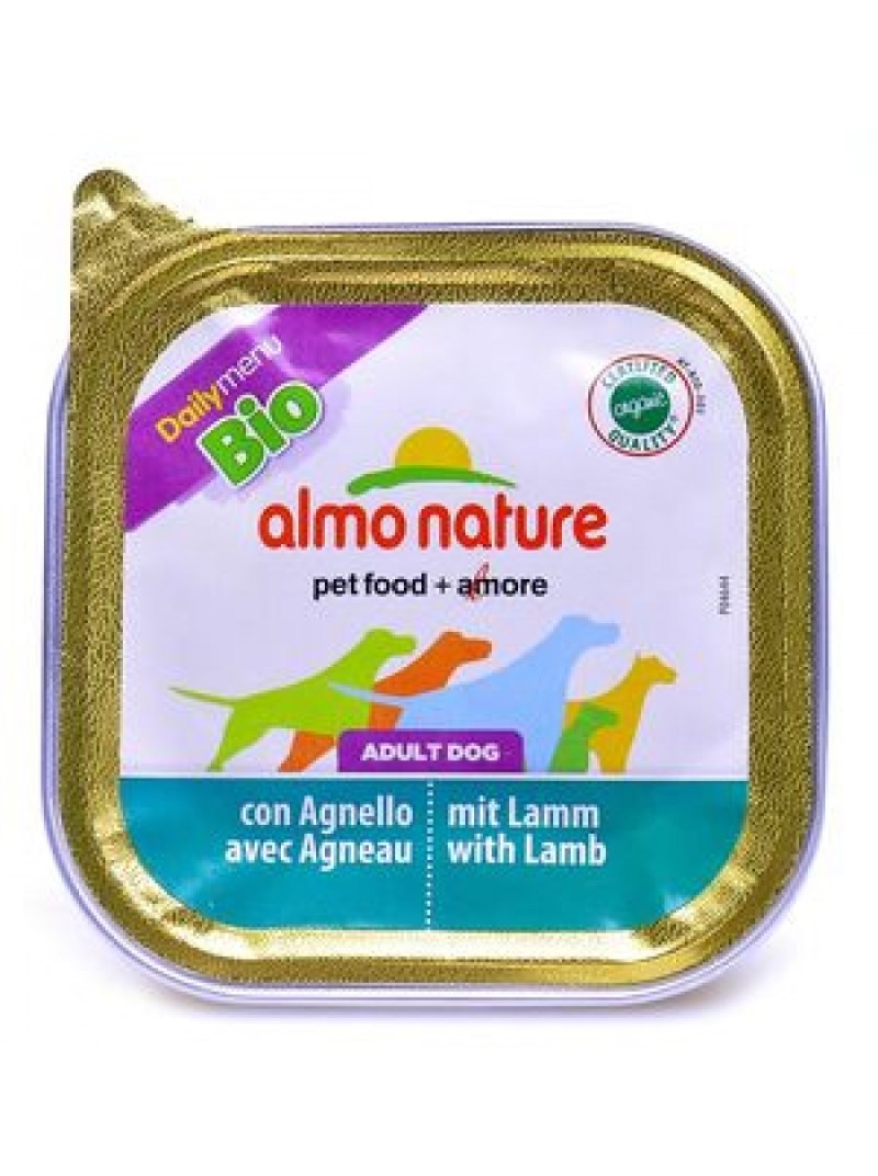 Корм для собак Almo nature Classic телятина, ветчина 95г