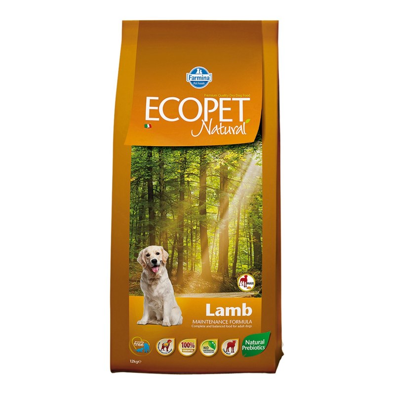 Корм для собак Farmina Ecopet ягненок 12 кг
