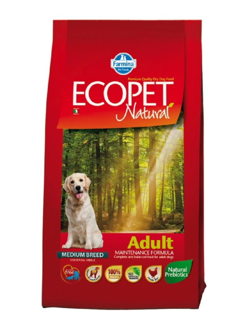 Farmina Ecopet natural Adult корм д/собак 12кг.