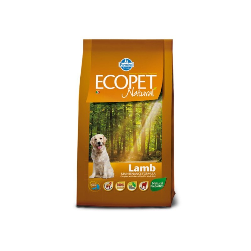 Farmina Ecopet natural Dog Lamb ягненок (2,5 кг)