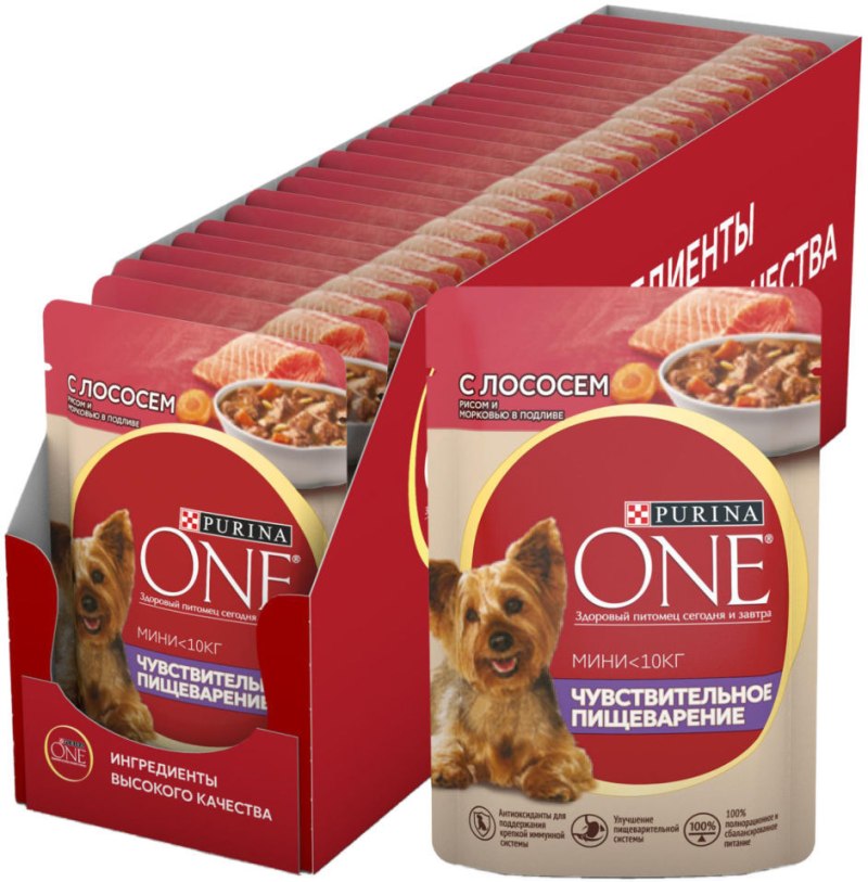 Корм Purina one мини 85 г