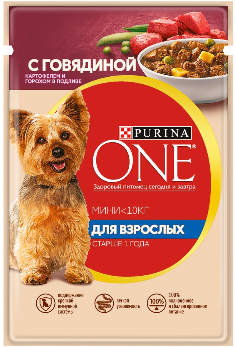 Purina one Mini для собак
