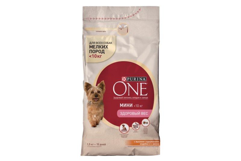 Корм для собак Purina one говядина 600г