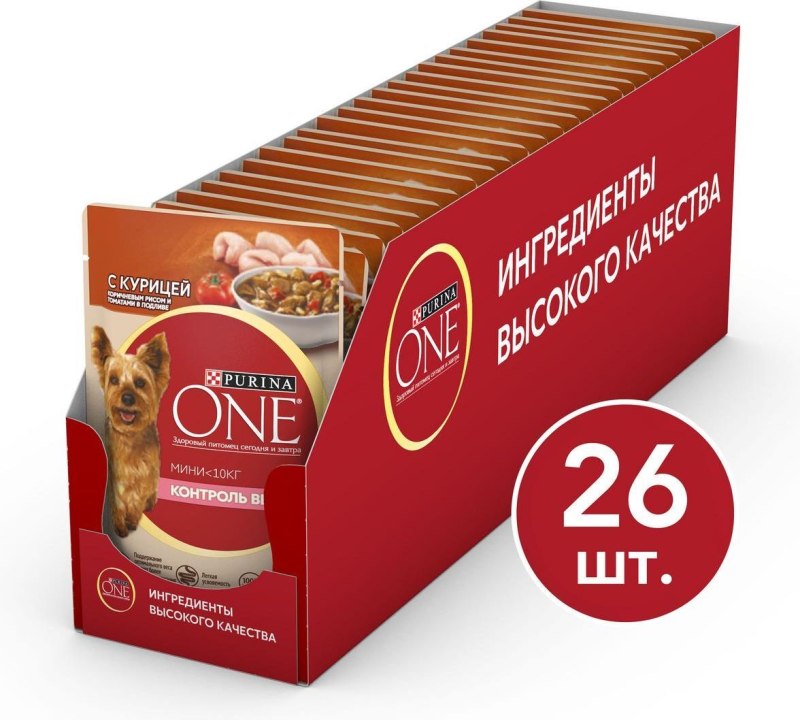 Purina one Mini для собак