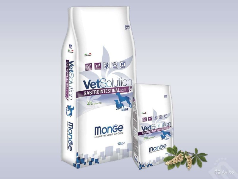 Корм Monge dermatosis для собак