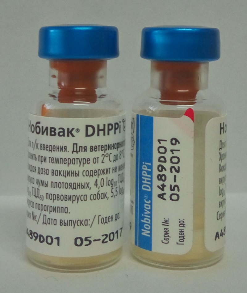 Вакцина Нобивак DHPPI №1