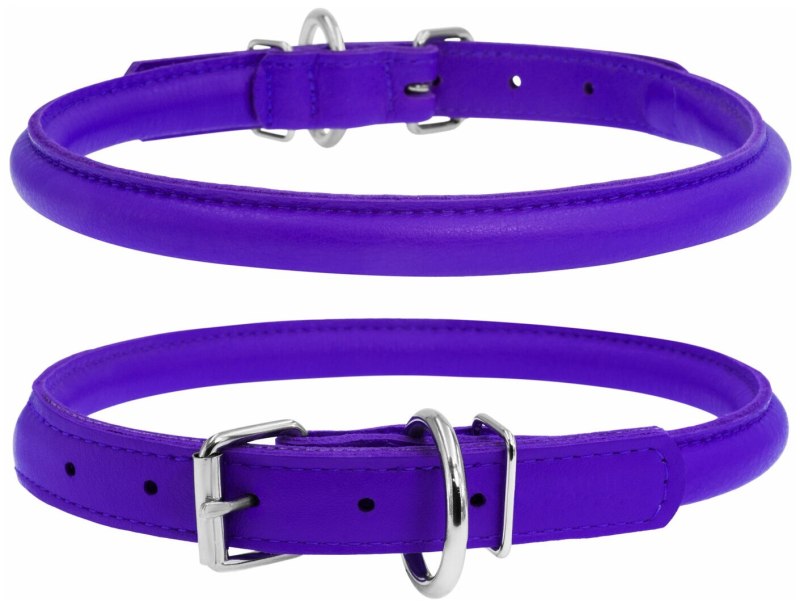 Ошейник Collar Glamour круглый с адресником 3477 39-47 см