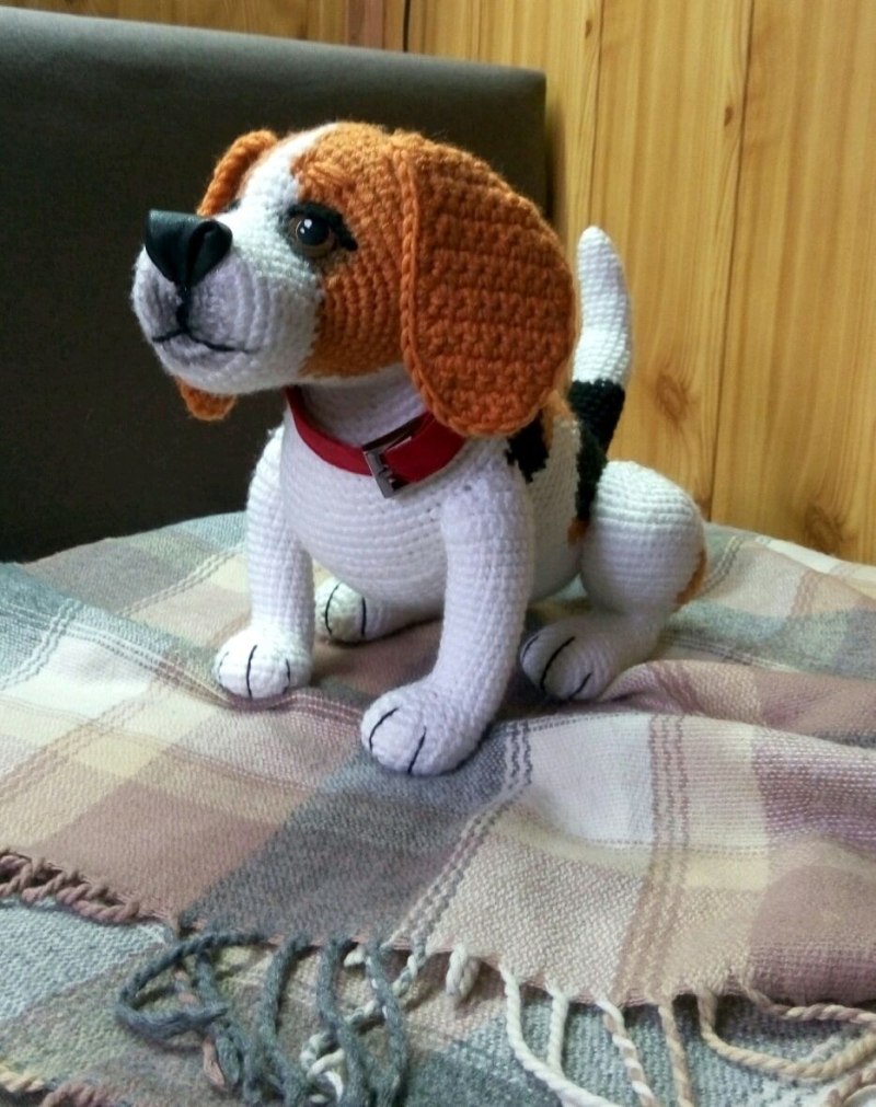 Вязаные собаки Knitted Greyhound