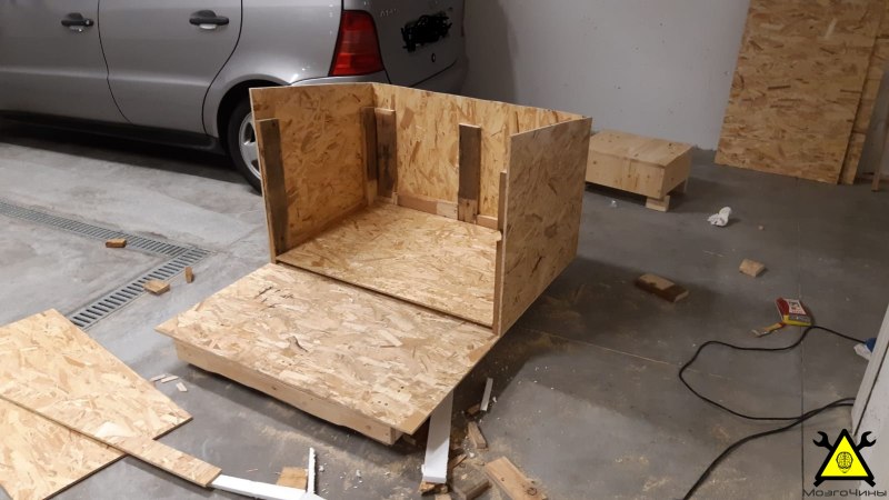 Будка из OSB