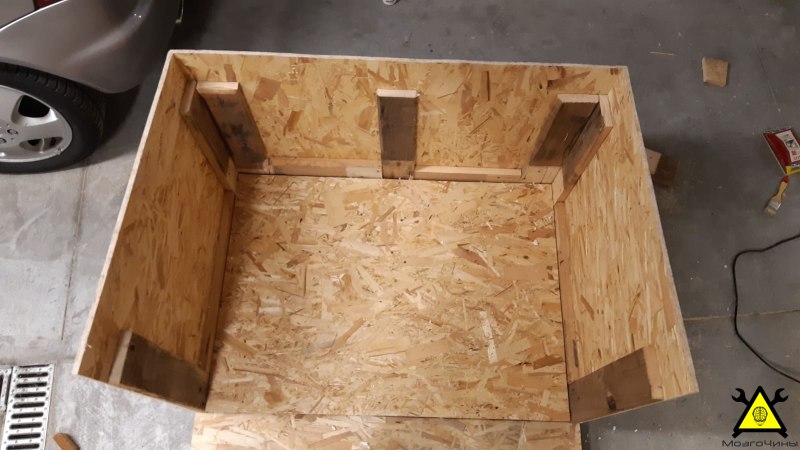 Будка из OSB для собаки