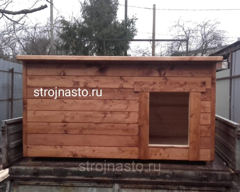 Будка для собаки утепленная
