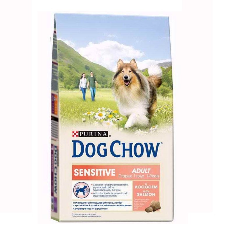 Dog Chow корм для собак sensitive