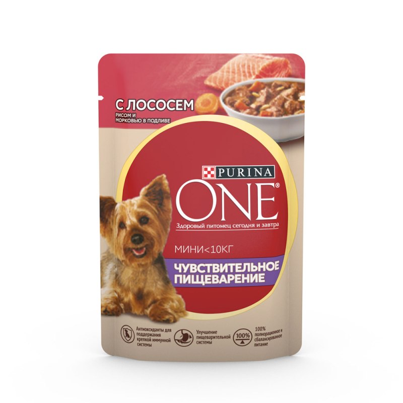 Purina для собак с чувствительным пищеварением влажный корм