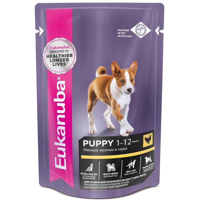 Eukanuba Adult all Breed Lamb корм для собак ягнёнок в соусе 100 гр