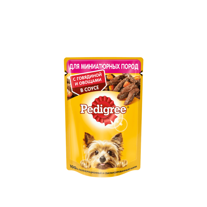Pedigree kорм д/щенков говядина 85г