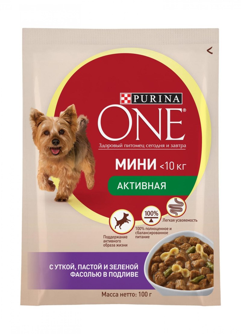 Корм для мини собак говядина Пурина