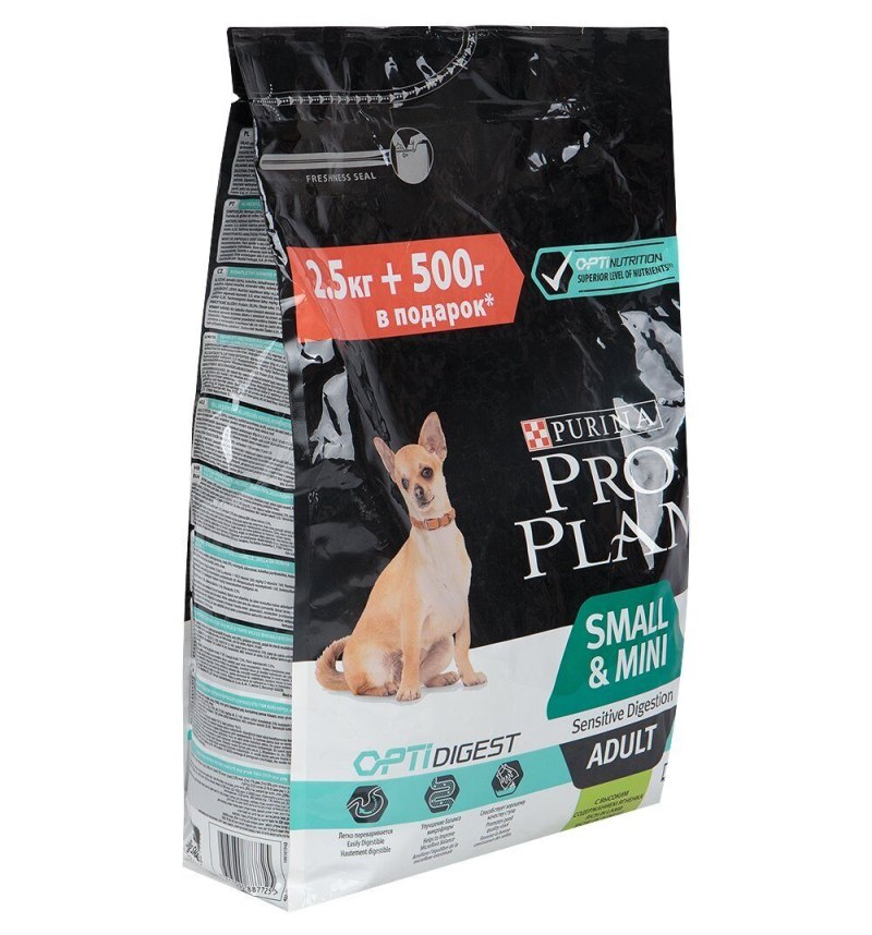 Pro Plan OPTIDIGEST для взрослых собак мелких и карликовых пород