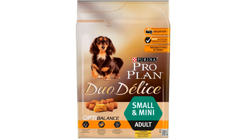 Корм для собак Purina Pro Plan Duo Delice говядина с рисом 700г