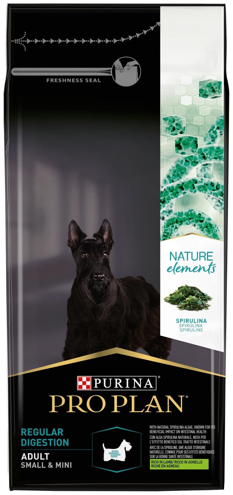 Сухой корм Pro Plan nature elements для щенков мелких пород с ягненком (700г)