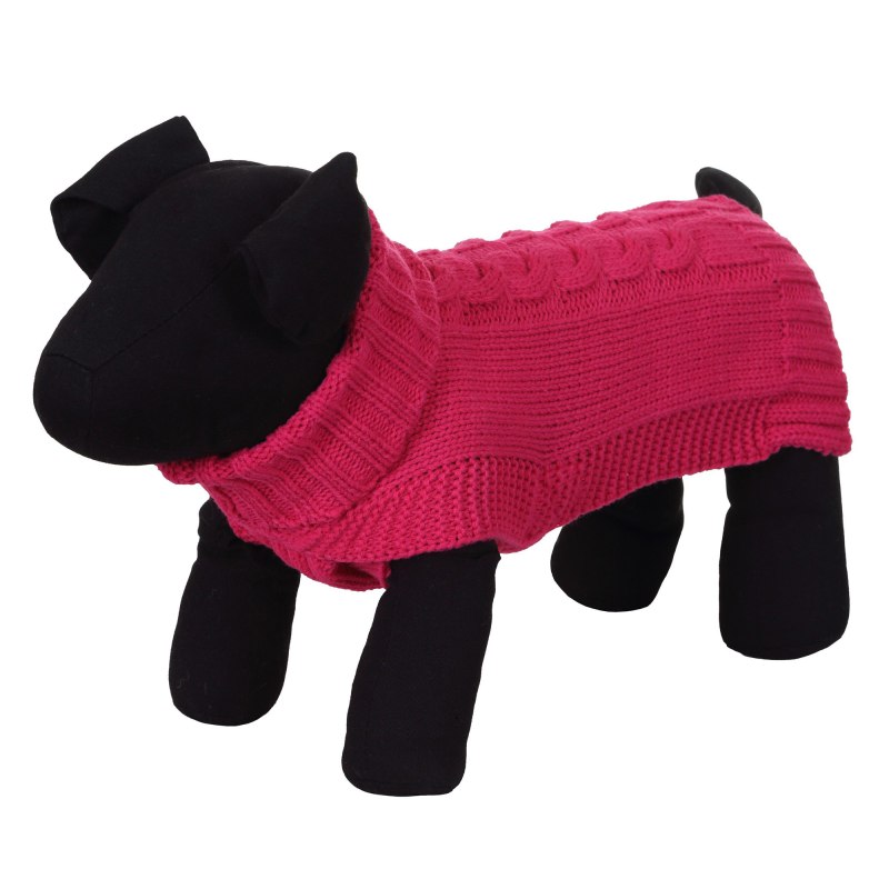 Свитер для собак Rukka wooly Knitwear размер m розовый