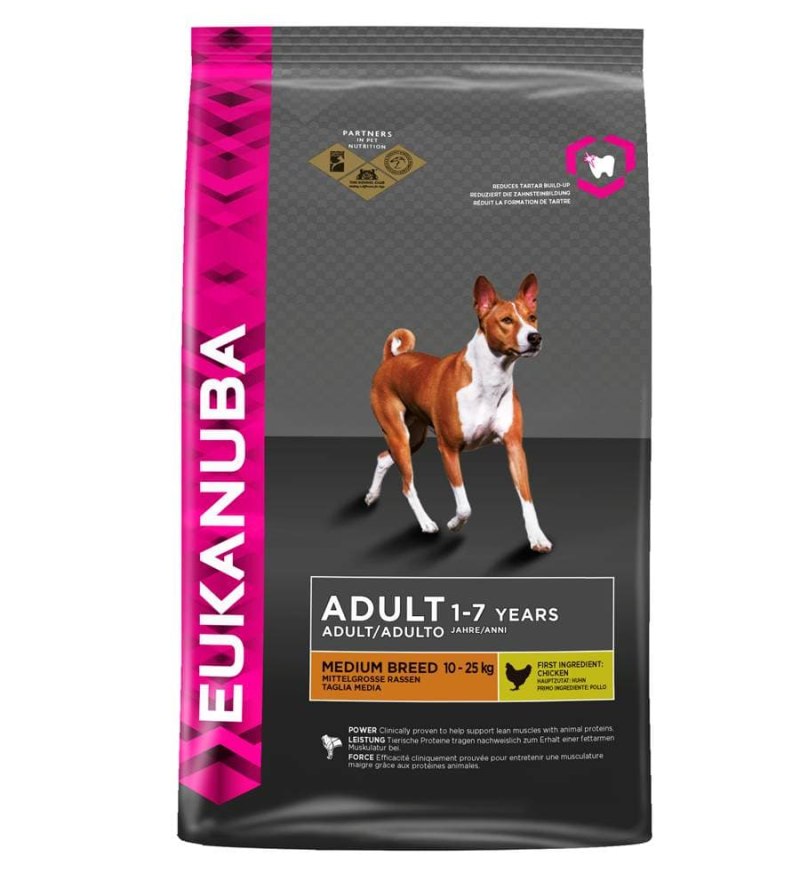 Eukanuba для щенков средних пород 15кг
