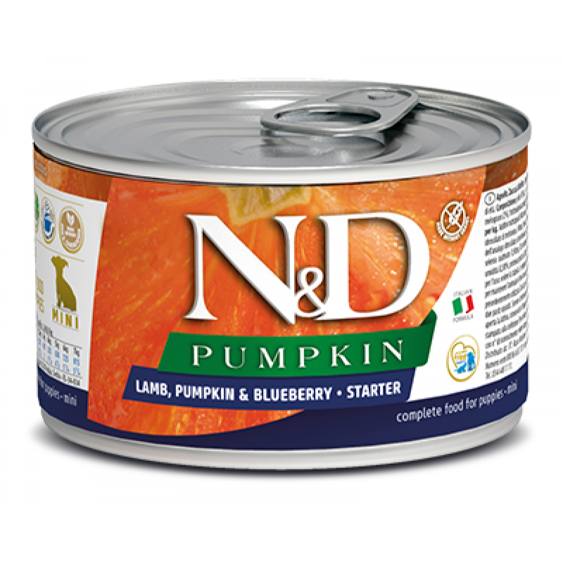 Фармина n&d Dog Pumpkin консервы оленина Adult Mini 140г