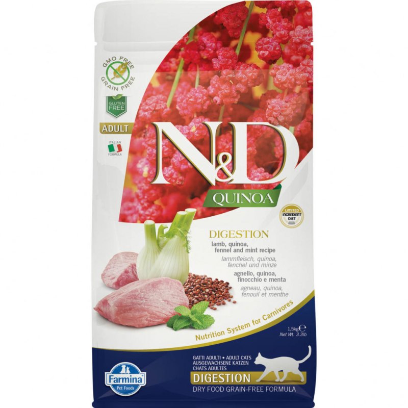 Farmina n&d Quinoa для собак, ягненок с киноа для контроля веса, Weight Management Lamb