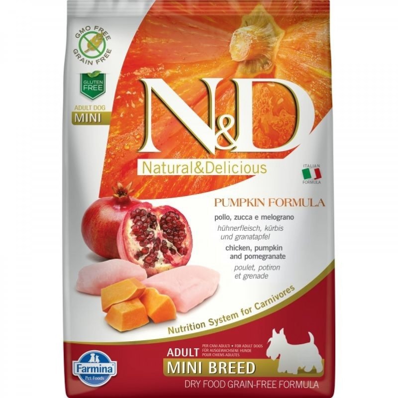 Корм для собак Farmina n&d курица с гранатом 7 кг