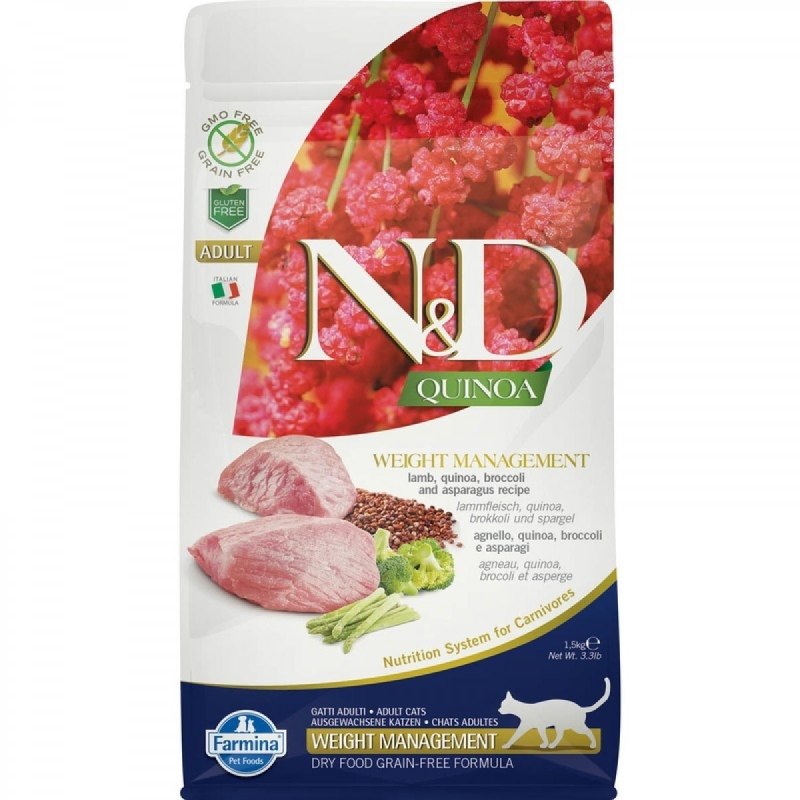Корм для собак Farmina n&d ягненок с киноа 2.5 кг