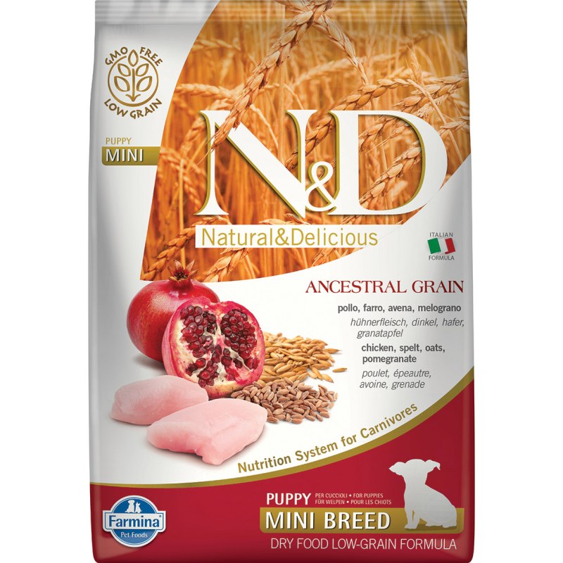 Фармина 21540 n&d Ancestral Grain сух.д/кошек с курицей и гранатом 300г
