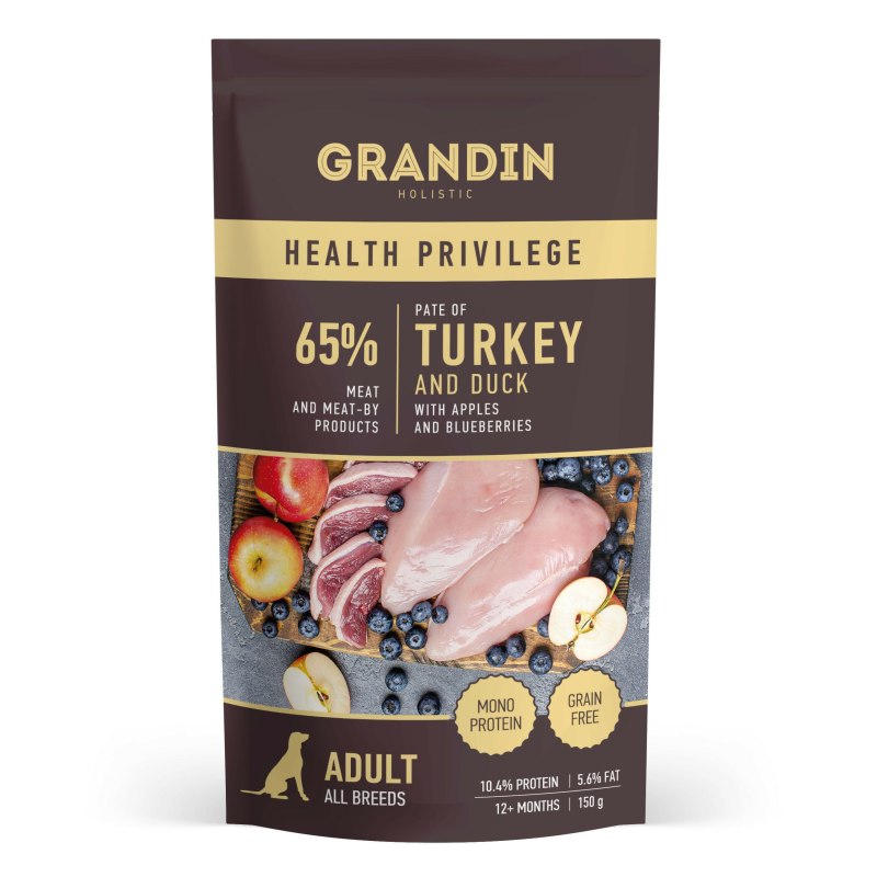 Grandin Holistic сухой корм для щенков