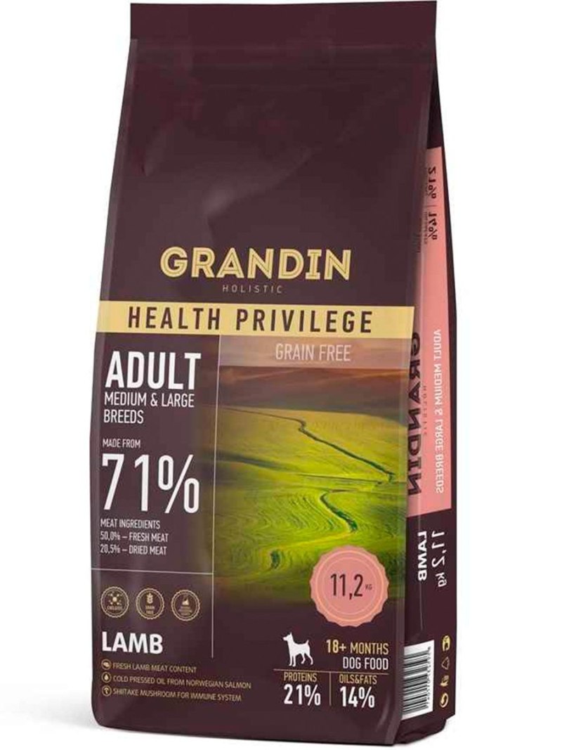 Grandin корм для собак Holistic