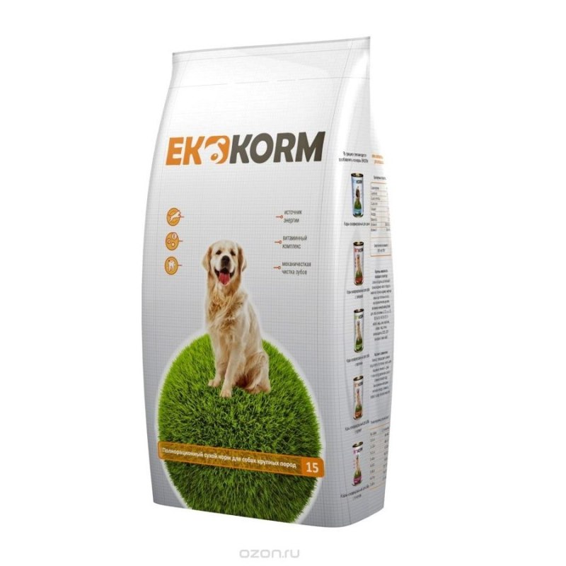 Корм для собак Ekkorm 15 кг