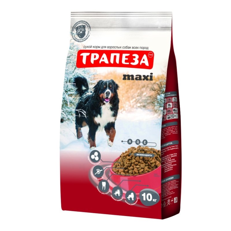 Трапеза Оптималь сух.корм д/собак низкокалорийный 10кг
