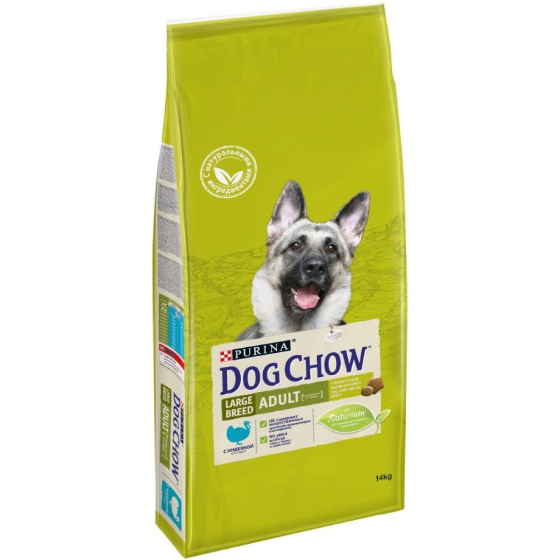 Dog Chow корм для собак 14 кг