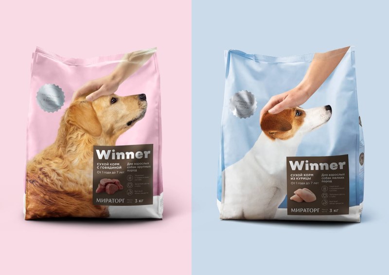 Winner Мираторг сухой корм для собак
