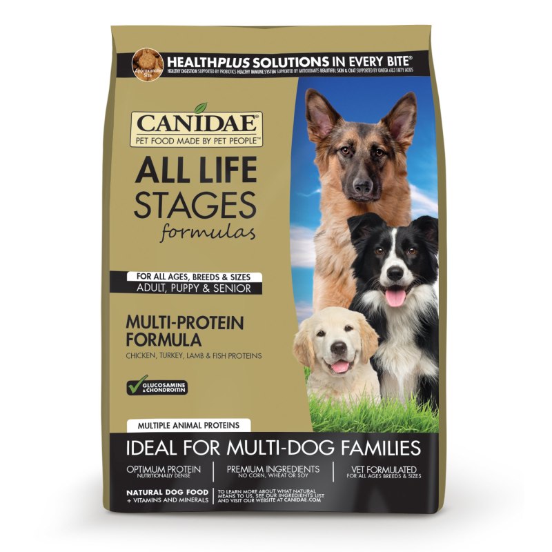 Корм для собак Canidae all Life Stages, Canidae Beef & Fish, Canidae Grain-free Salmon meal Formula
