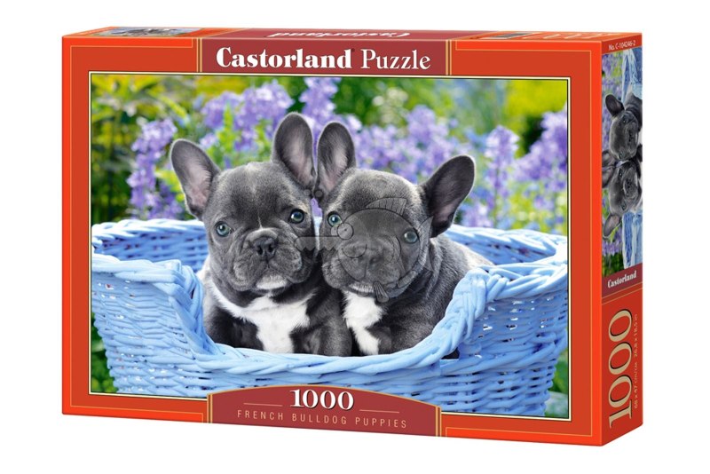 Пазлы Castorland 1000 французские бульдоги
