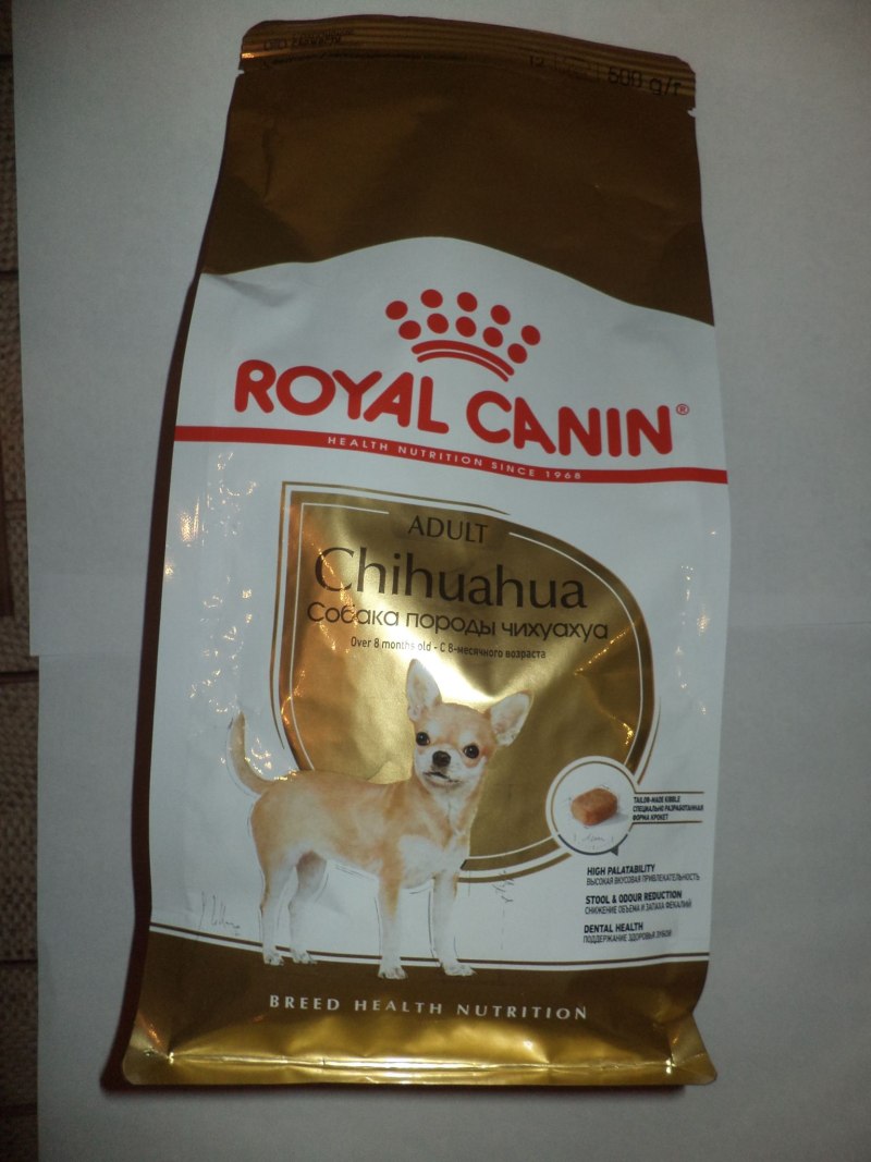 Корм д/собак Chihuahua Adult 500г Royal Canin Россия