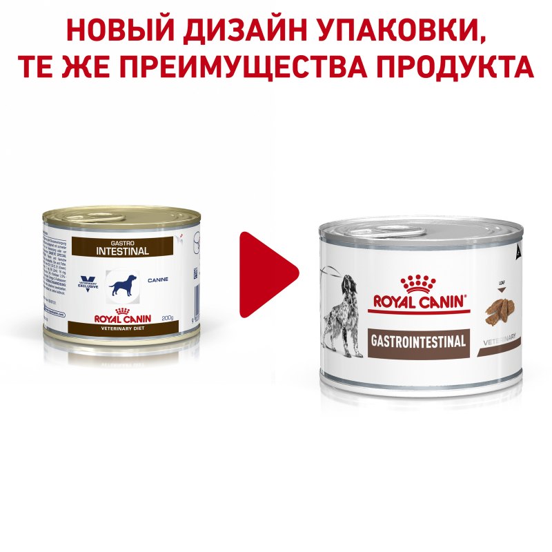 Роял Канин гастро для собак консервы