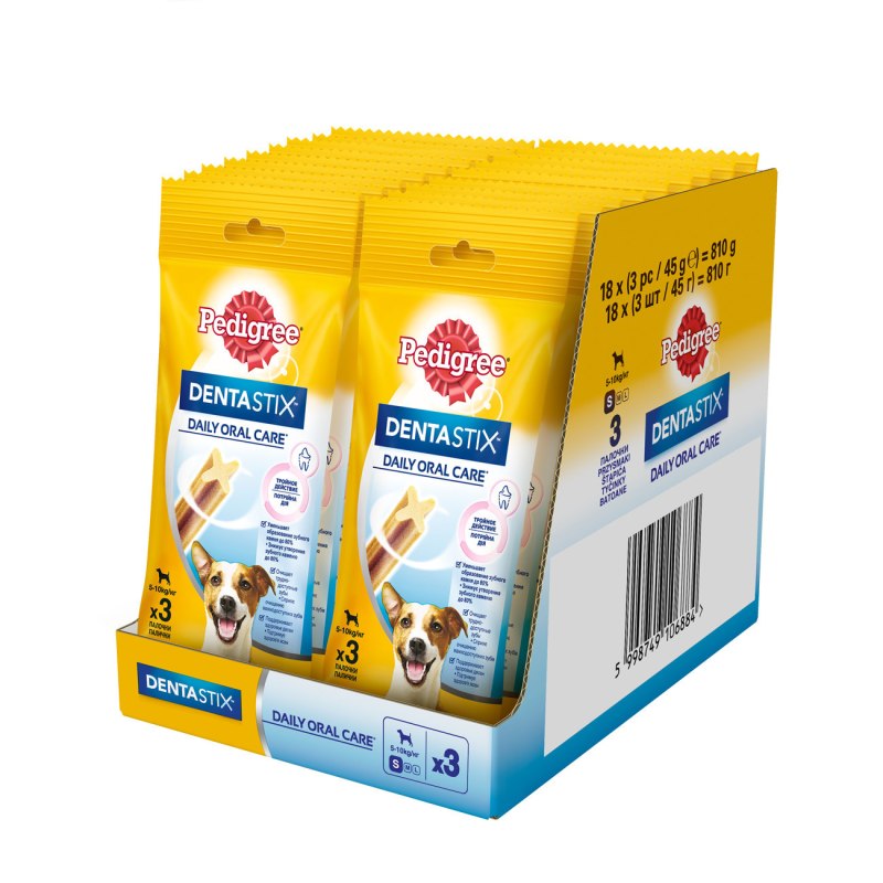 Лакомство pedigree Dentastix 45гр