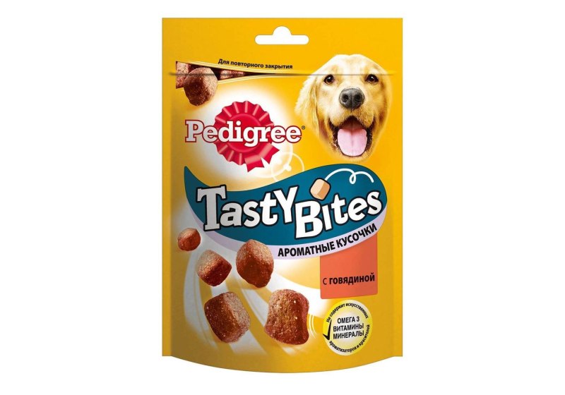 Лакомство для собак pedigree Rodeo мясные косички