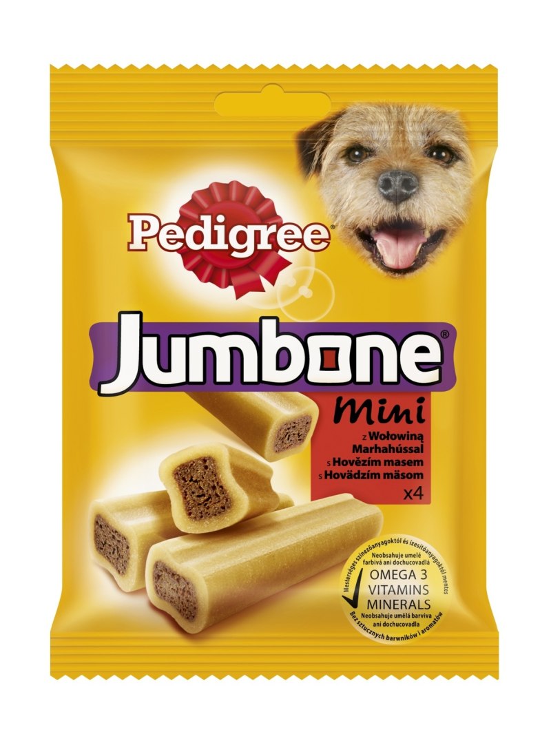 Лакомство для собак pedigree Jumbone Mini говядина